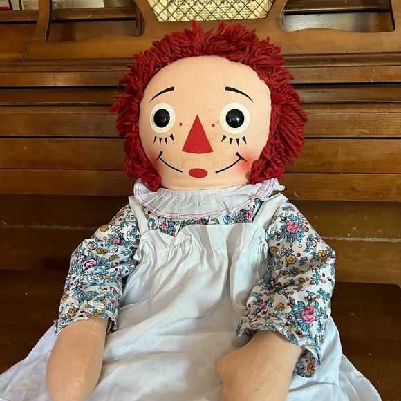 Rare Vintage 1960’s Knickerbocker Raggedy Ann 3 Feet Tall!‼️FINAL SALE - Picture 4 of 7
